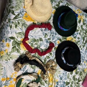 Stylish Women's Hat and Headband Set